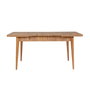 Hanah Home Vina 0701 - 4 - Atlantic, Grey Conjunto de Mesa Extensible y Sillas